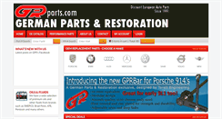 Desktop Screenshot of gprparts.com